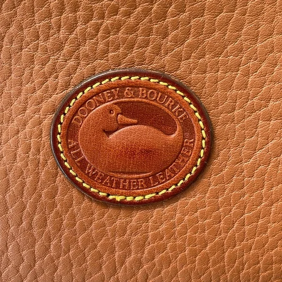 Dooney and Bourke Brown Vintage Crossbody Bag